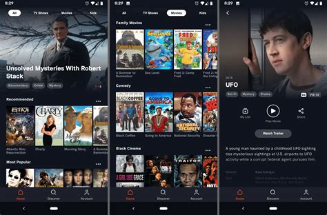 streaming movies free app