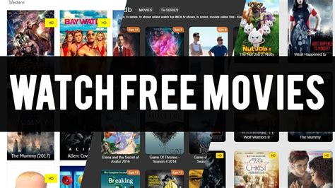 streaming movies free no sign in