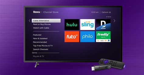 streaming options for tv without cable