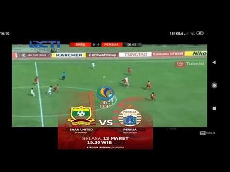 streaming persija hari ini