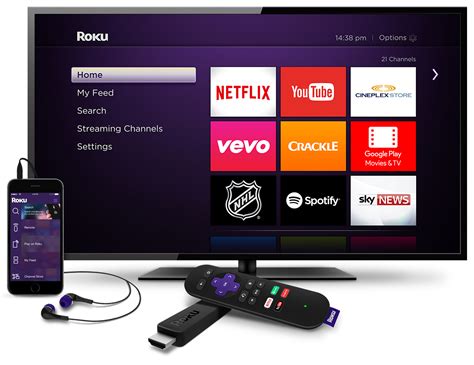 streaming tv with roku