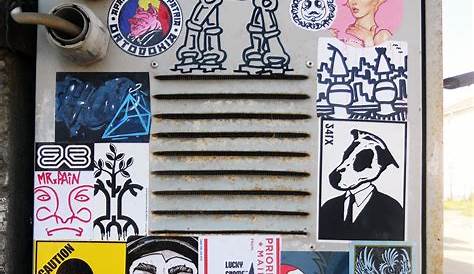 Contemporary Street Art ( Stickers )