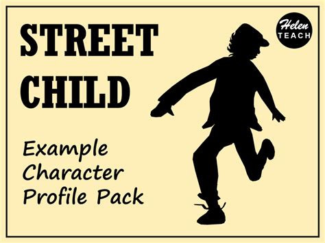 List Of Street Child Model Text References