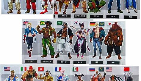 Street Fighter 6 Roster Leak Includes Artwork For 22 Characters