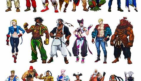Image - Street Fighter All Characters Unscaled.jpg | Street Fighter