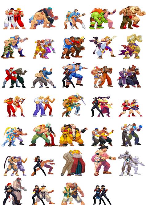 street fighter characters fight styles