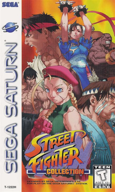 street fighter collection sega saturn