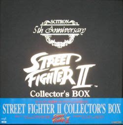 street fighter ii collector's box