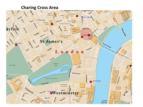 street map charing cross