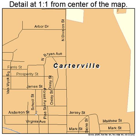 street map of carterville il