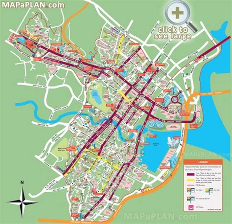 street map of singapore city