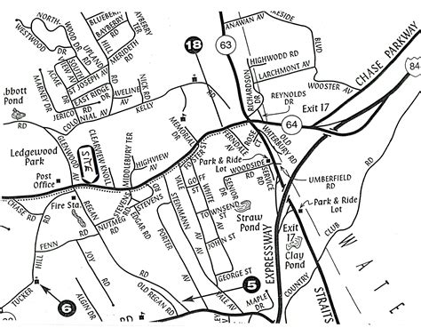 street map of wolcott ct