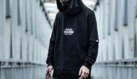 Japanese kanji hoodie streetwear pullover urban harajuku heavy cotton