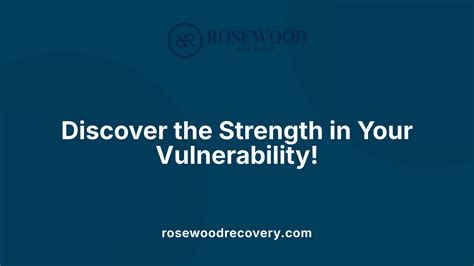 strength in vulnerability
