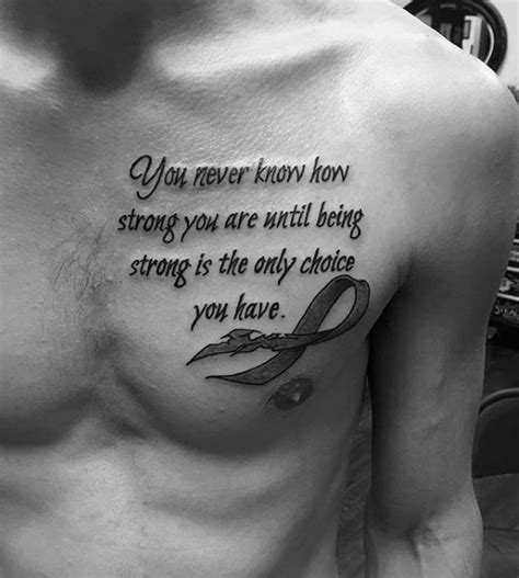 strength quote tattoos for men