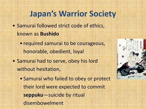strict code of conduct for samurai