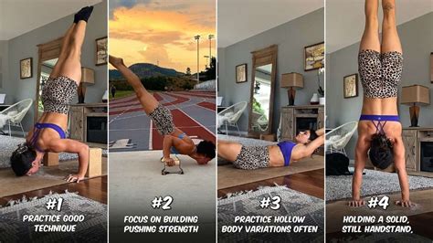 Strict Handstand Push Up