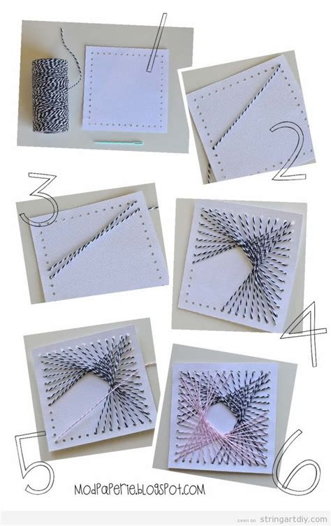 string art step by step instructions