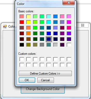 String Background Color C#