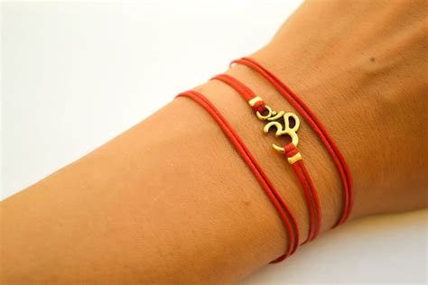 String Bracelet Om