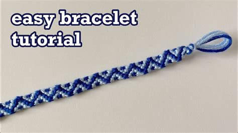 String Bracelet Zig Zag