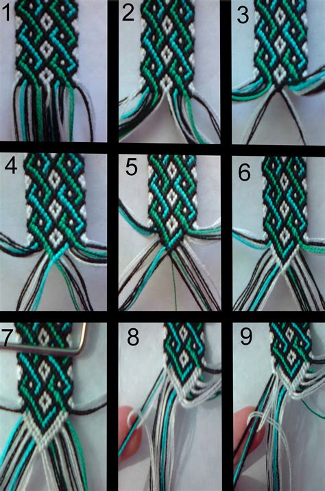String Bracelets Patterns Tutorial