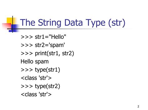 String Data Type For Email