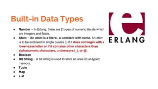 String Data Type In Erlang