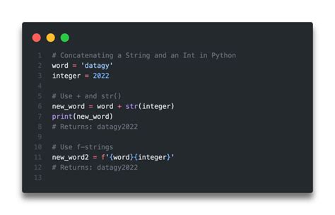String Defined Python