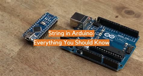 String Example In Arduino