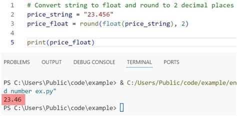 String In Python Float