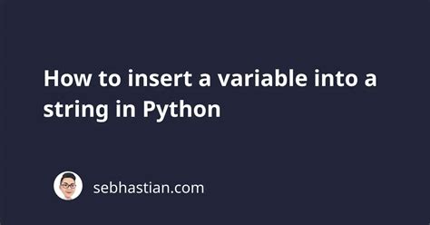 String In Python Insert