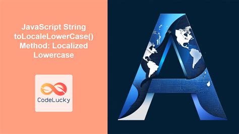 String Javascript Lowercase