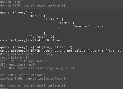String Json Format Golang