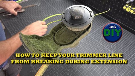 String Keeps Breaking On Trimmer