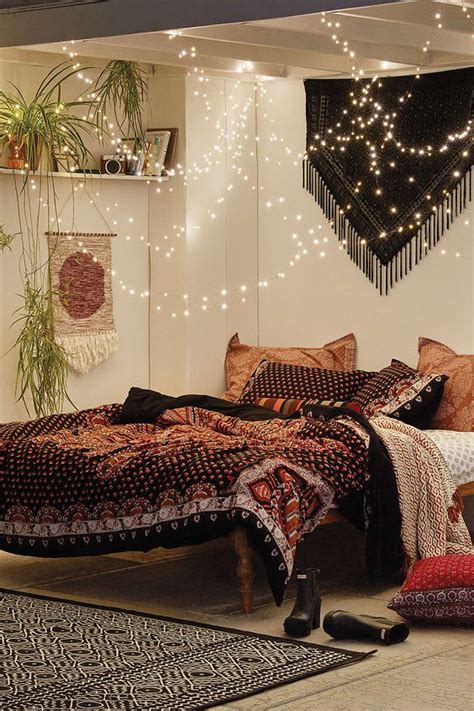 string light ideas for bedroom