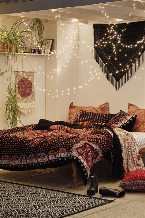 String Lights Bedroom Decor