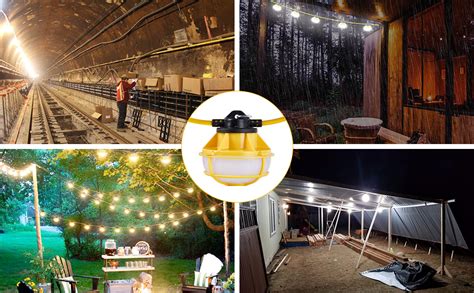 String Lights For Construction Sites
