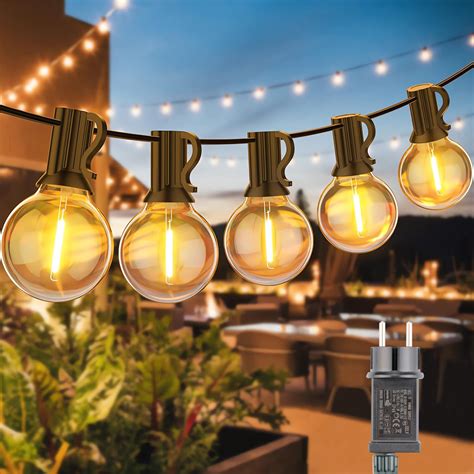 String Lights For Patio Amazon