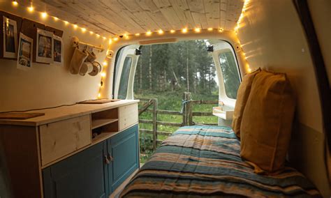 String Lights In Van