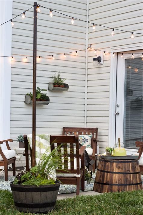 String Lights Outdoor Ideas