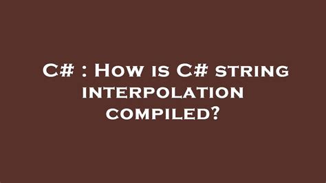 String Line Break In C#