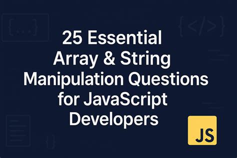 string manipulation coding questions in javascript