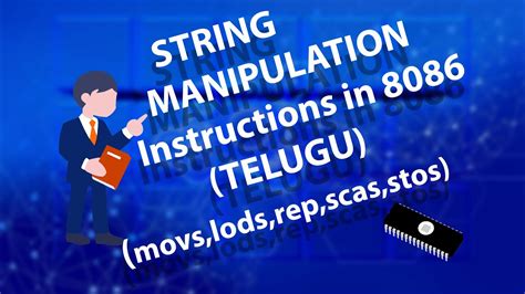 String Manipulation Instructions In 8086