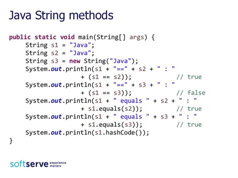 string methods in java with example program