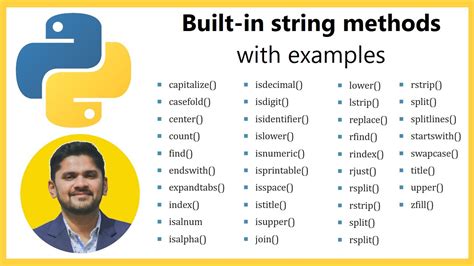 string methods py