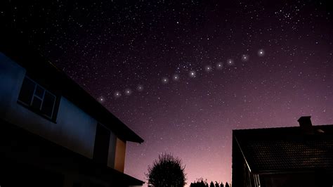 String On Lights In The Sky