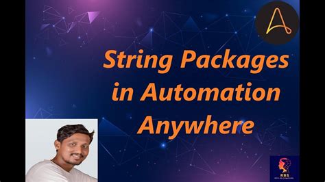 String Package In Automation Anywhere