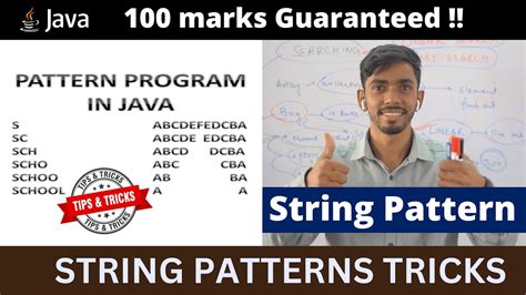 String Patterns Java
