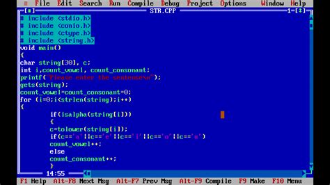 string program examples in c